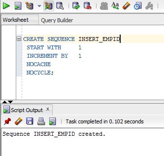 create a Sequence Object